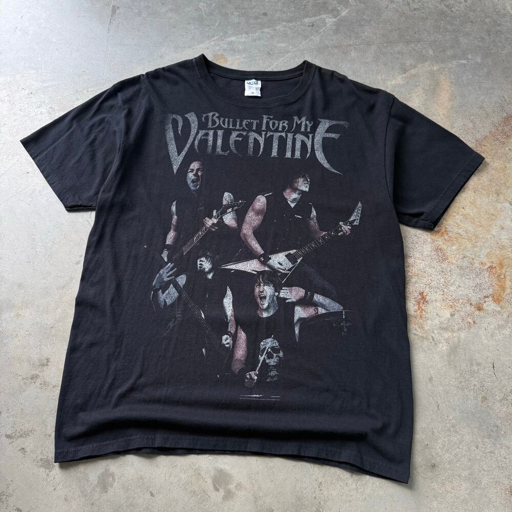 Vintage 2011 Bullet For My Valentine Heavy Metal Band Tour T-shirt Size XL